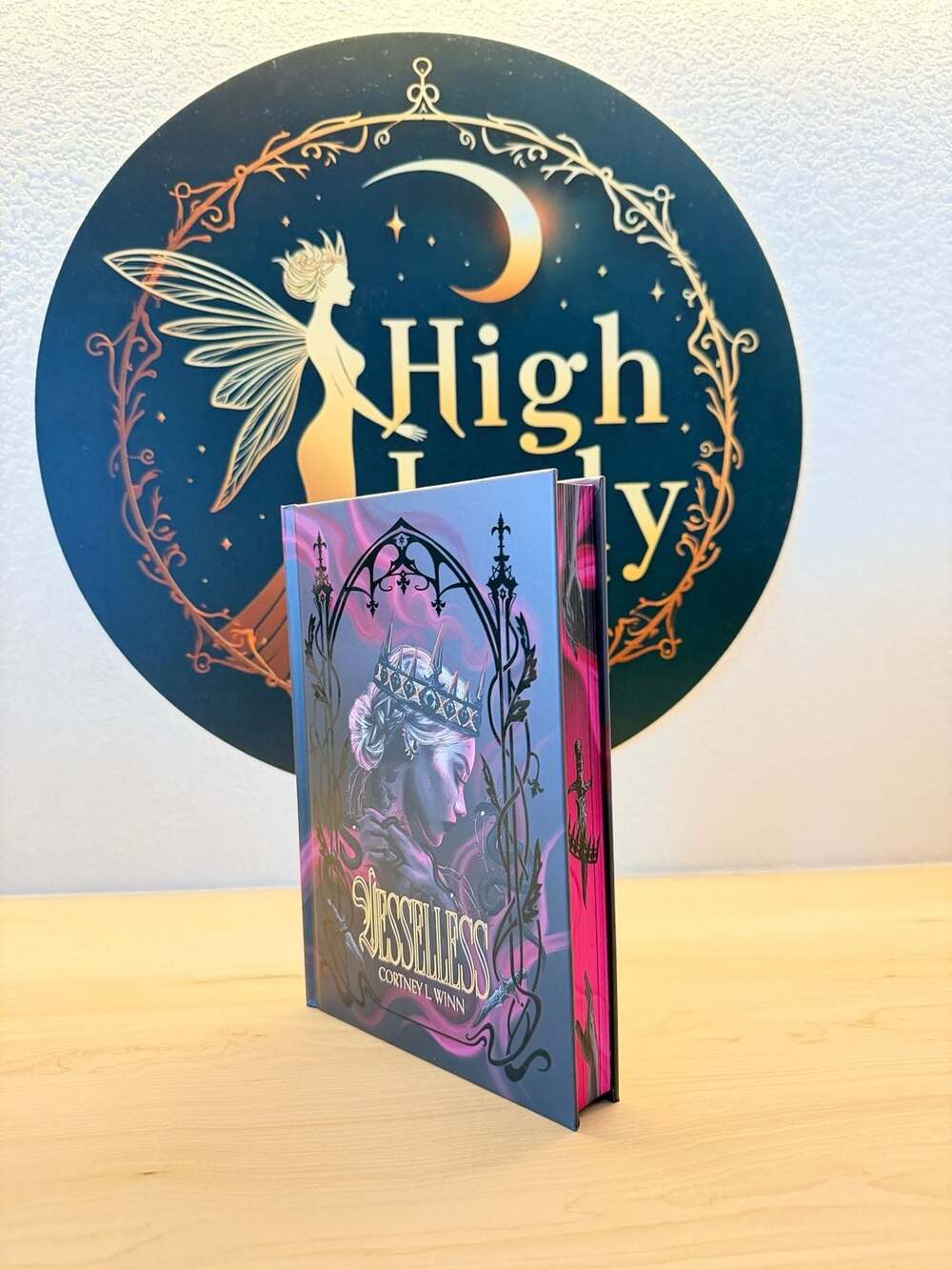 SIGNED☆ Vesselless Moonlight Book Box by Cortney L. Winn. Exclusive Edition
